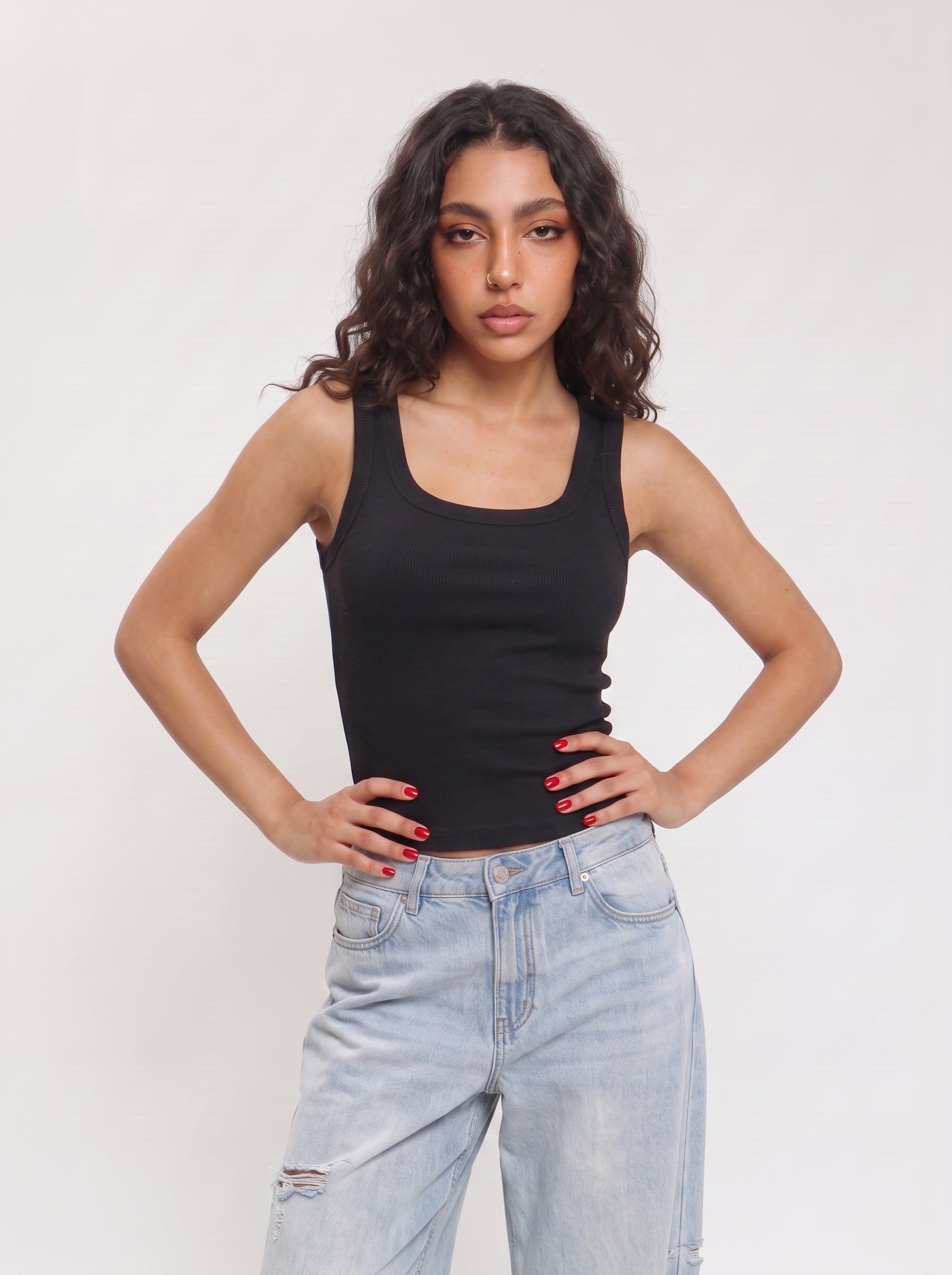 Ribbed Tank Top
