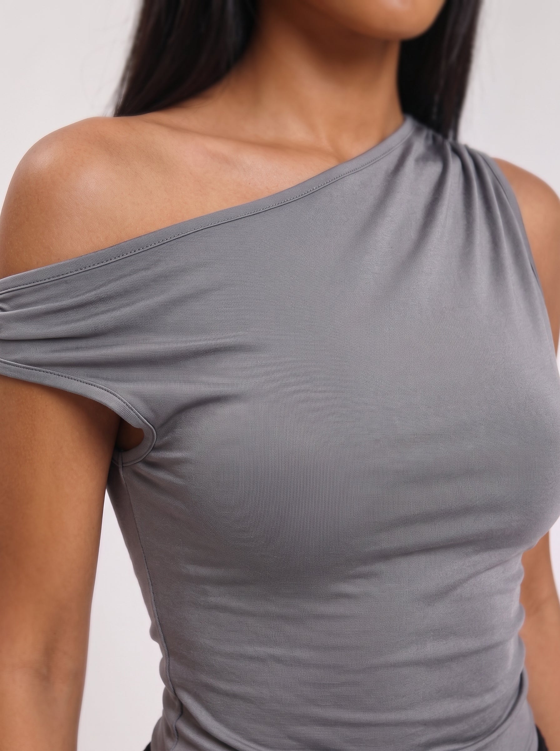 Asymmetric One-Shoulder Top