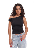 Asymmetric One-Shoulder Top