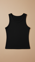 Ink Black Fitted Tank